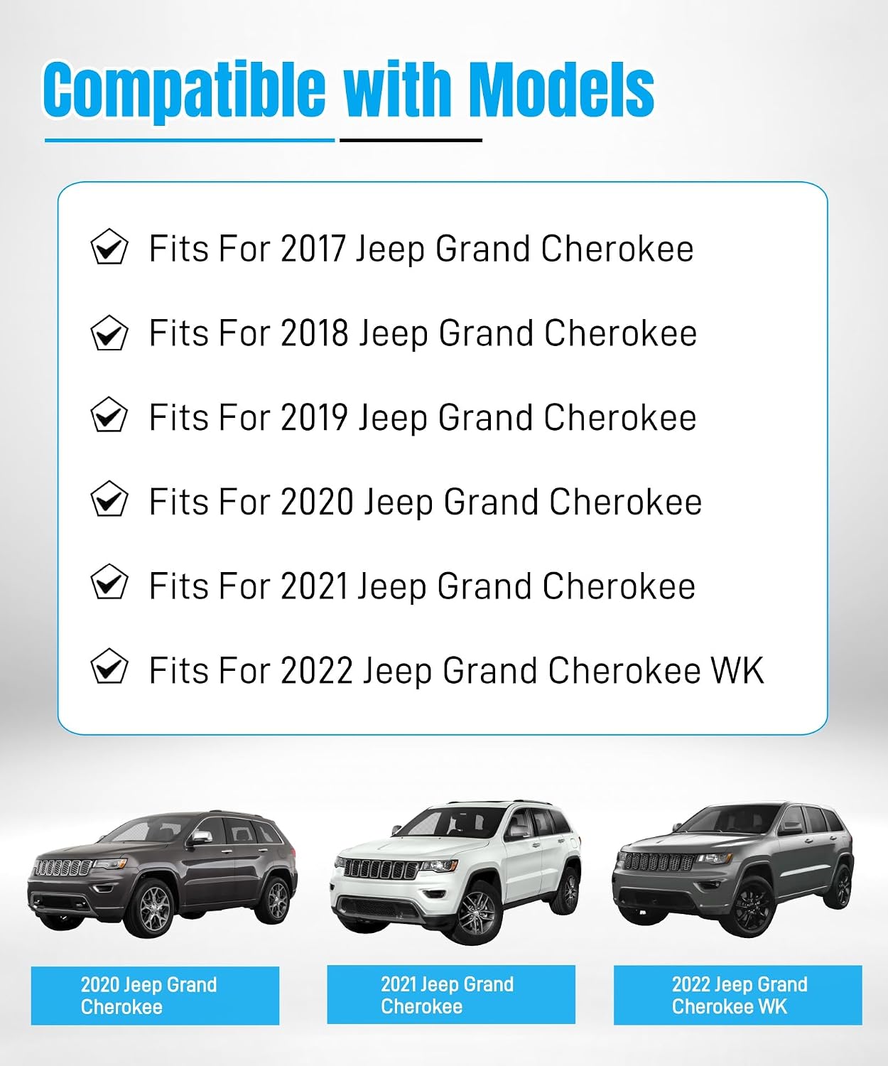 Tapa antipolvo faros Jeep Grand Cherokee 17-21 WK 22