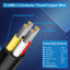 Cable 14/4 cobre estañado 49.2pies para automotriz