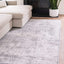Alfombra área Stanhope 4x6ft rectangular gris/beige