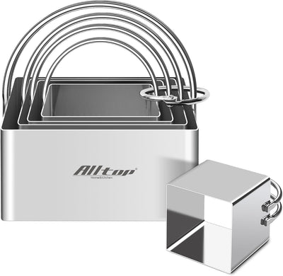 Cortador galletas acero inox asa para pasteles y donas
