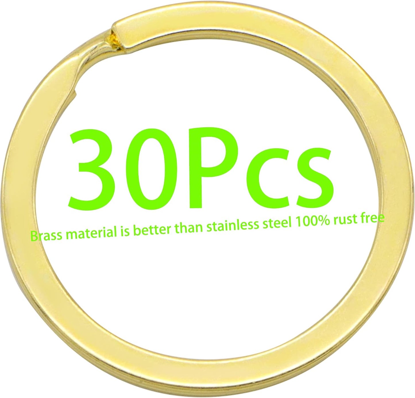 30 Pzas Anillo Buceo Latón para BCD 30mm