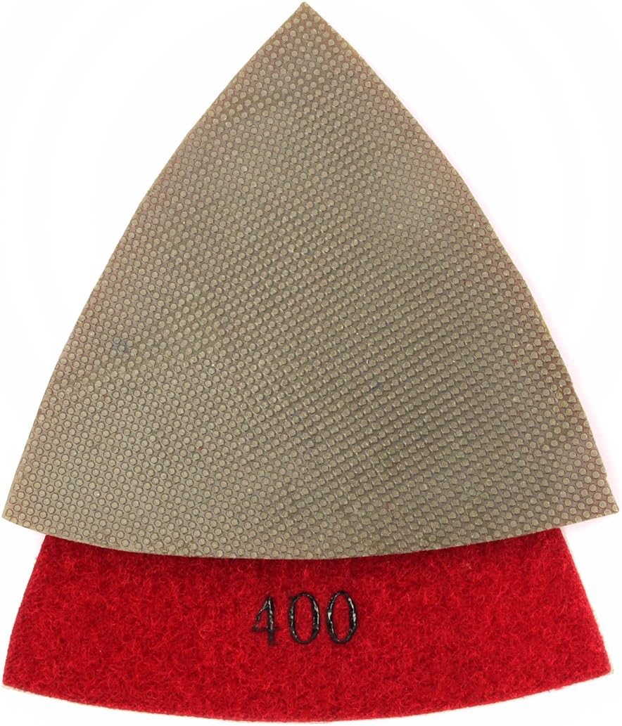 Granillas pulido triangulares 400 para herramientas oscilantes