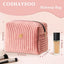 Bolsa maquillaje acolchada para novia dama de honor madrina