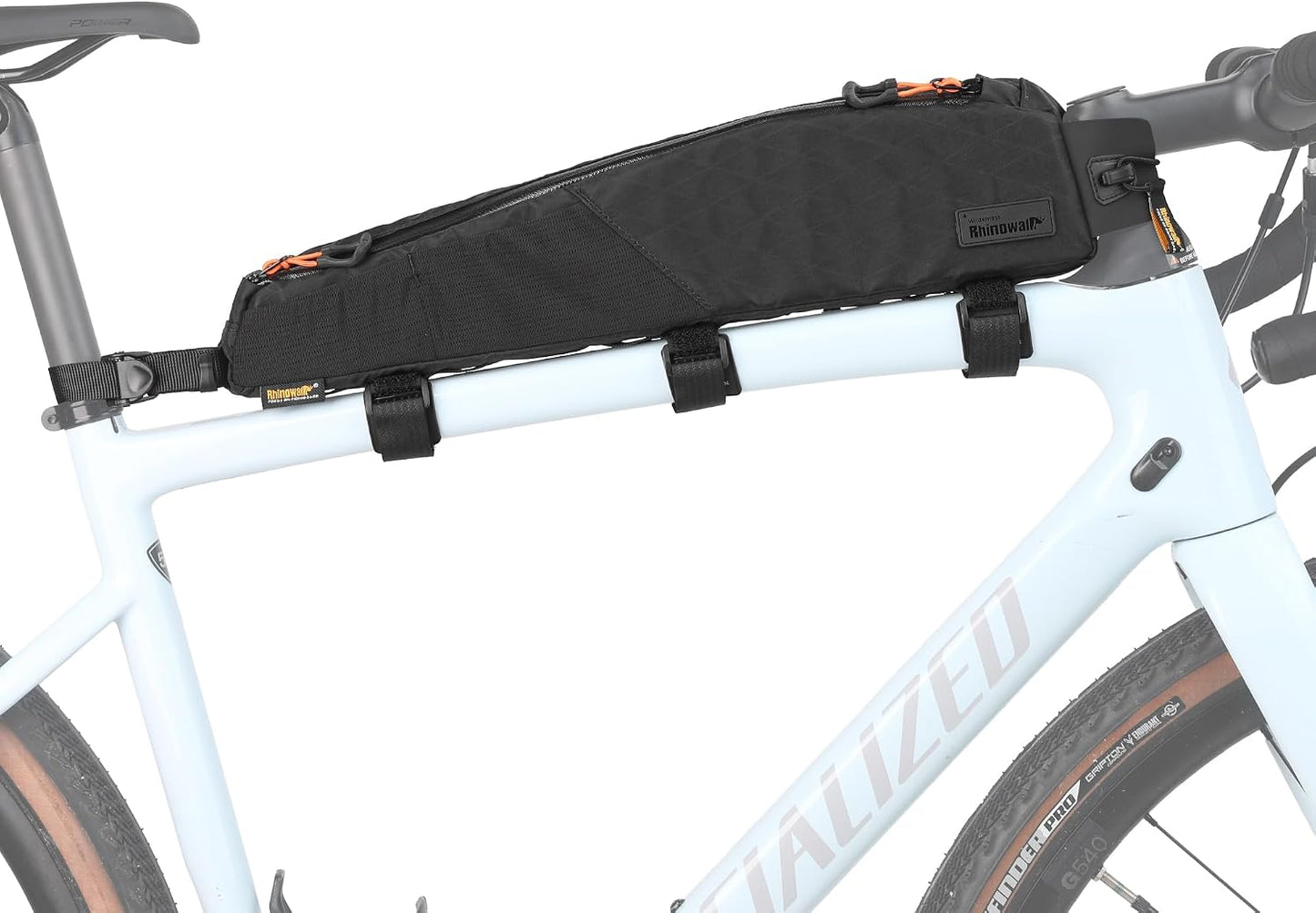 Bolsa marco frontal bicicleta impermeable 2.1L malla doble