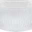 Pantalla vidrio transparente para lámpara colgante 11-7/8"