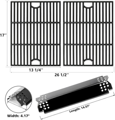 Piezas parrilla Nexgrill 4-5 quemadores acero porcelánico