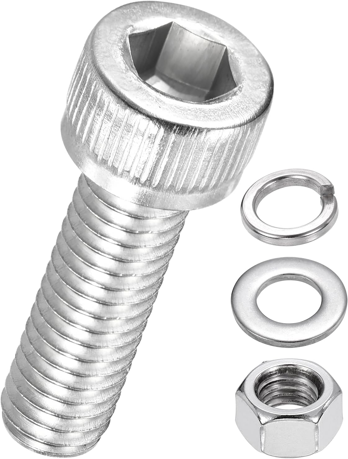 Kit surtido de tuercas M6 acero inox 304 para impresora 3D