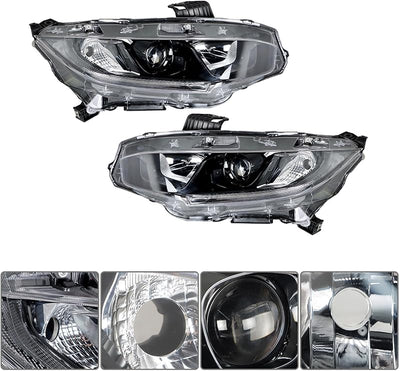 Faros delanteros repuesto Honda Civic 16-21