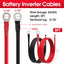 Cable batería 8 AWG con lengüetas 5/16" para panel solar