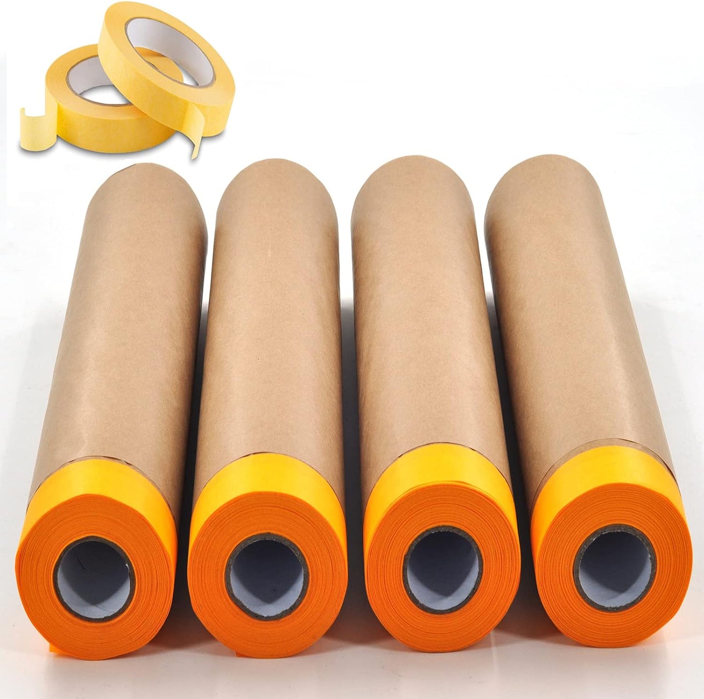 Set papel enmascarar y cinta precintado 4-22-50pies 2 rollos