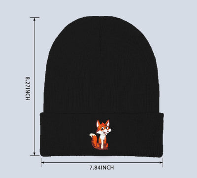 Gorro de punto bordado invierno para hombre y mujer