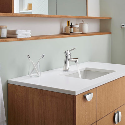 Grifo baño un solo orificio mango tamaño S 1.2 GPM
