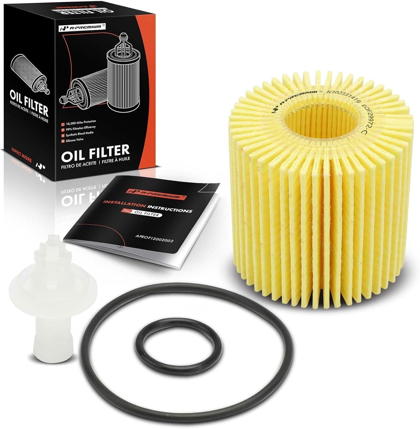 Filtro aceite motor comp Toyota Camry Tacoma RX350