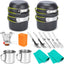 Set 16 pzas utensilios cocina camping ligeras