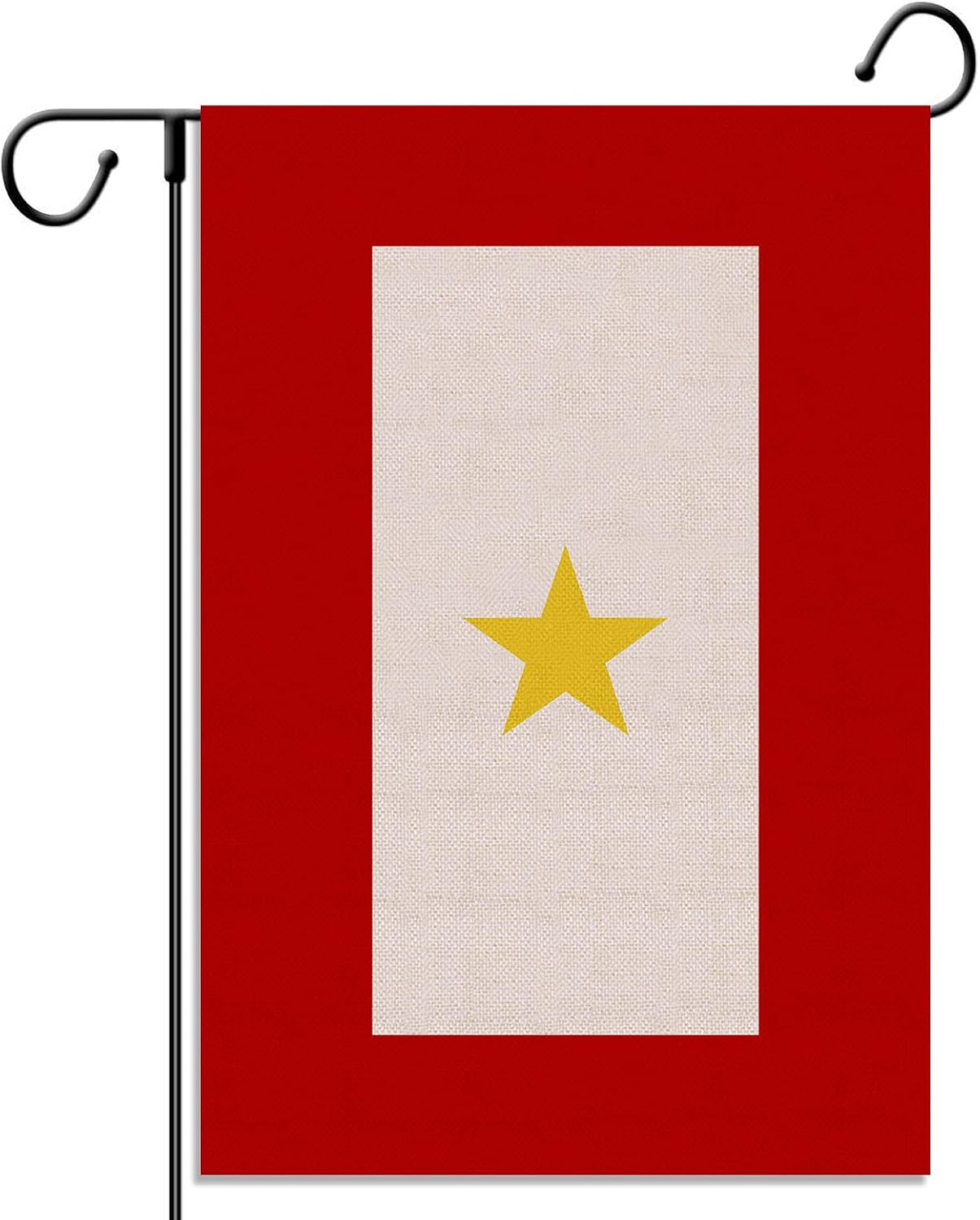 Bandera jardín estrella dorada 12.5x18" Día Madre