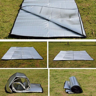 Alfombra camping espuma aislante térmica reflejante