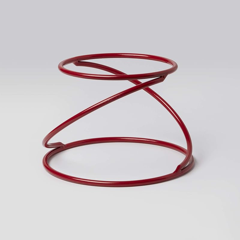 Soporte para Pizza de 6 3/8 Pulg en Color Rojo
