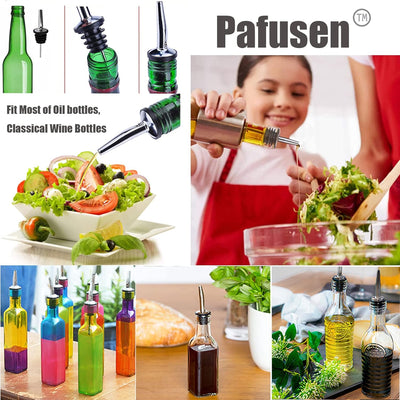 12 Boquillas Acero Inox Clásicas para Botella 3/4pulg