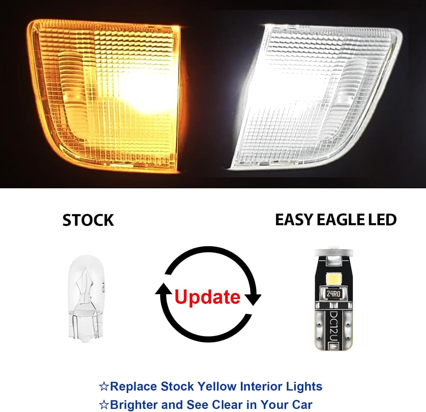 Luces LED interiores Honda Pilot 16-22 15 bombillas blancas