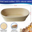 Set 2 Cestas Ovaladas 10pulg para Panadería Artesanal