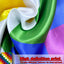 Bandera Wiphala 3x3ft doble cara satén 36x36" decoración