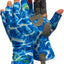 Guantes sol para pesca ligeros duraderos transpirables