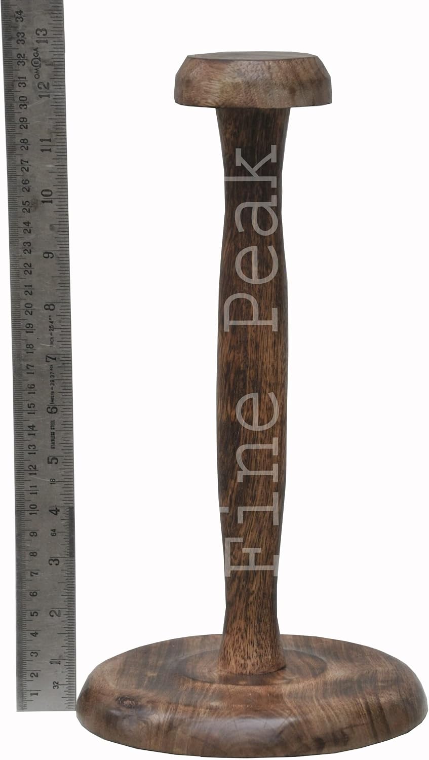 Soporte madera plegable para casco y máscara caballero