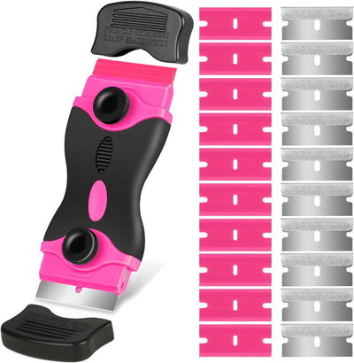 Kit raspador cuchilla afeitar 20 pzas cuchillas