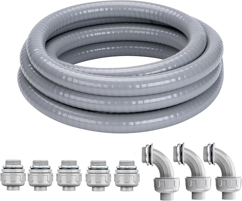 Kit conducto eléctrico 2" 25ft con conectores 5 accesorios