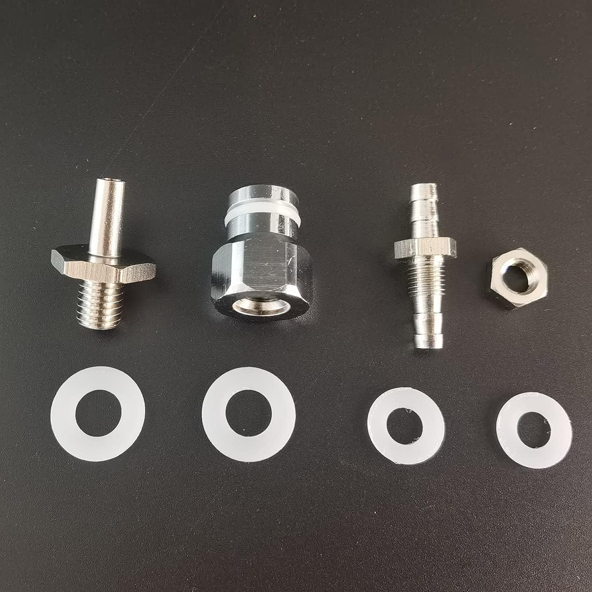 Conector cubo latón ordeñadora repuesto metal