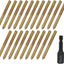 20 Pernos Suspensión 5/16-18x3pulg Doble Cabeza Madera