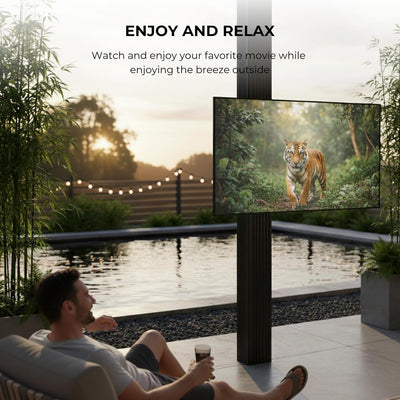 Soporte TV Gazebo 19-50pulg 66lb Negro resistente