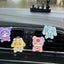 4 Pzas Decoraciones Coche Kawaii para Tablero