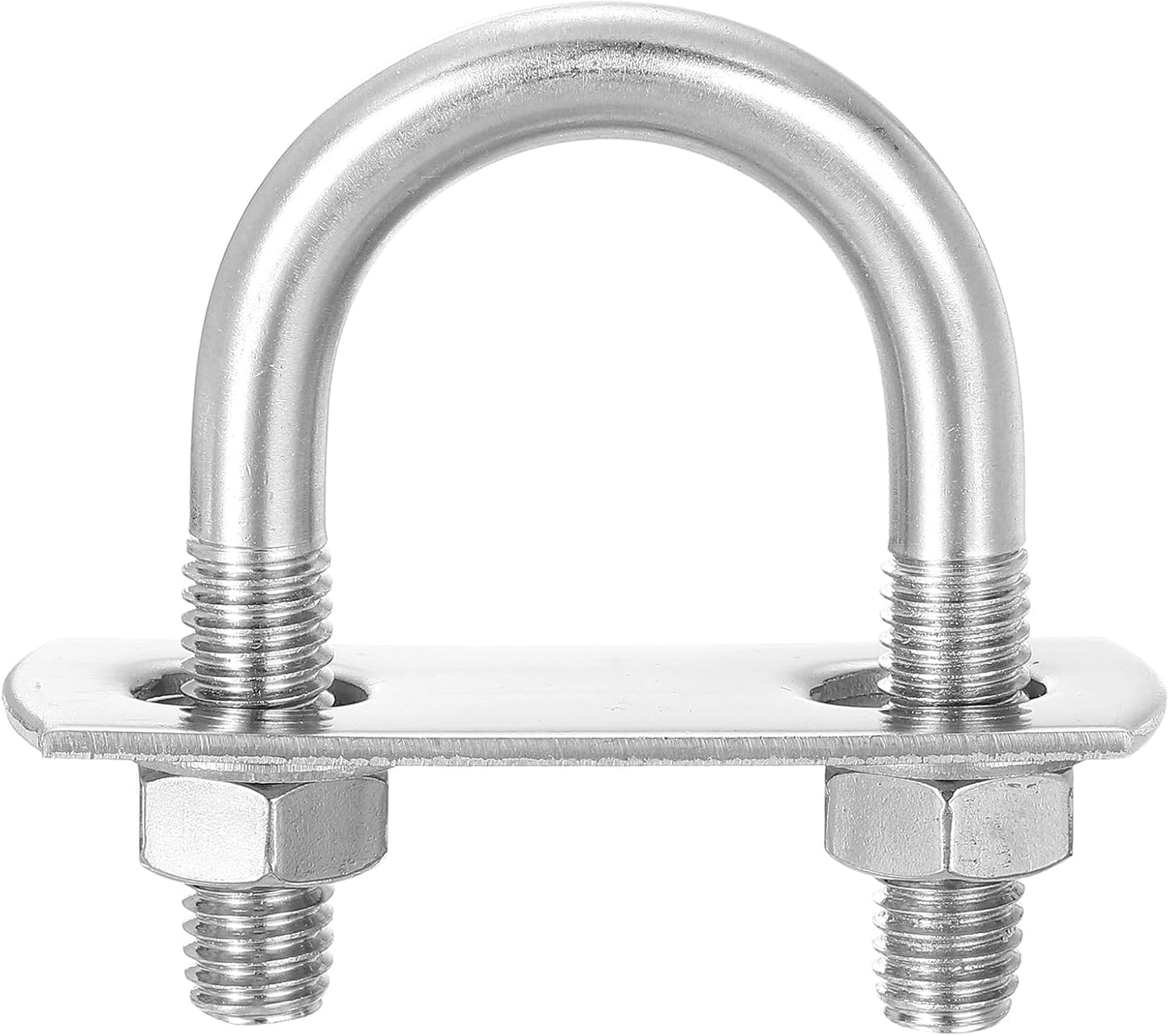 Pernos en U M8 acero inox 0.94pulg con tuercas para remolque