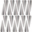 20 Moldes Cónicos Acero Inox 5pulg