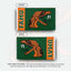 Bandera FAMU Rattlers 3x5ft 100% poliéster