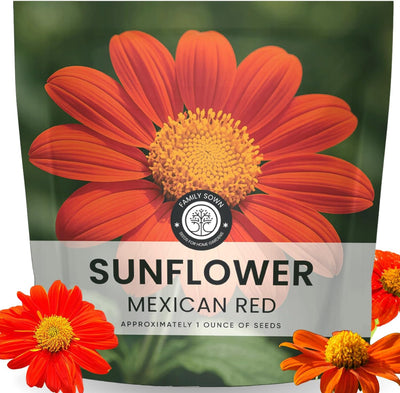 Semillas Girasol Rojo 1oz Temporada 2026