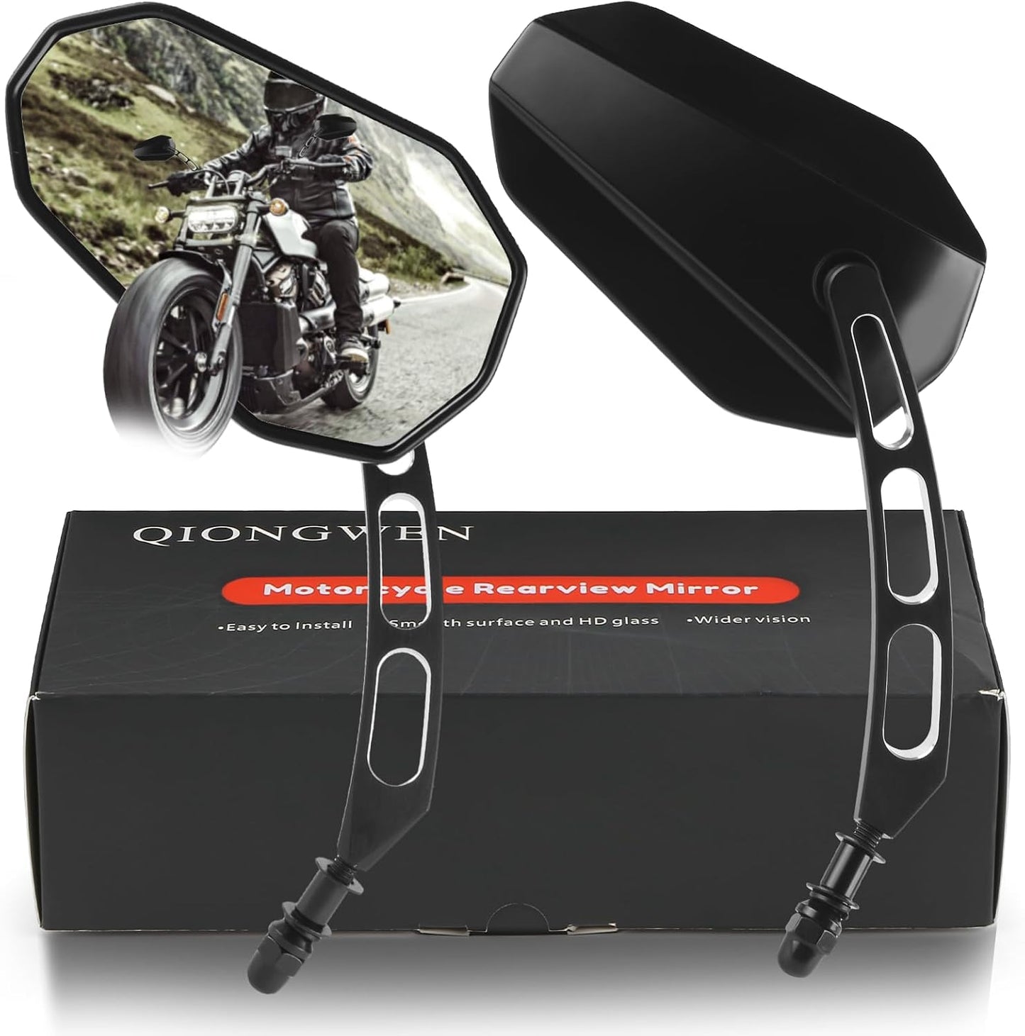 Espejo retrovisor motocicleta ajuste 360 M8 comp Road King