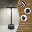 Lámpara mesa LED inalámbrica 11.5pulg 3 colores