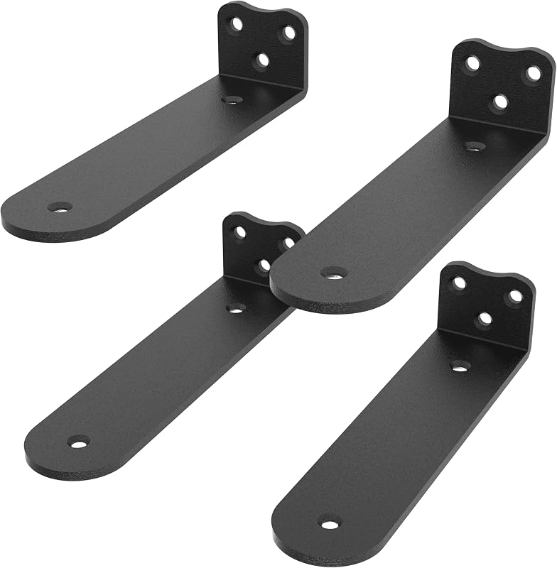 Soportes flotantes hierro fundido 10" 200lb pack 4