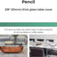 Mantel vidrio templado 24x48pulg resistente arañazos