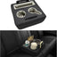 Almohada asiento trasero auto impermeable portavasos negro