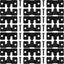 24 Soportes Pared 1.7x0.75pulg Acero Inox Negro Colgador Fotos