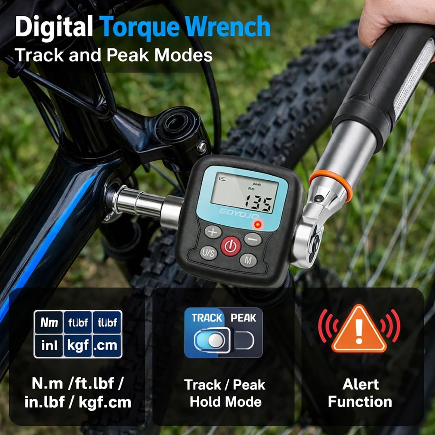 Adaptador llave dinamométrica 0.9-30nm bicicleta