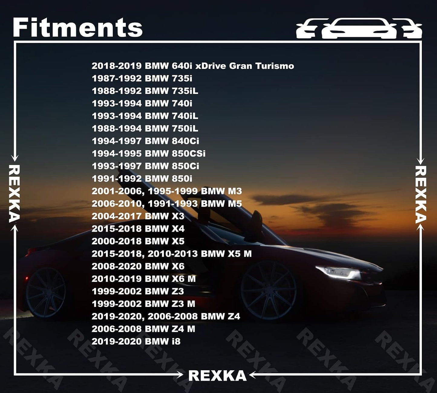 Clip retención BMW SerieX Z 30 Pzas