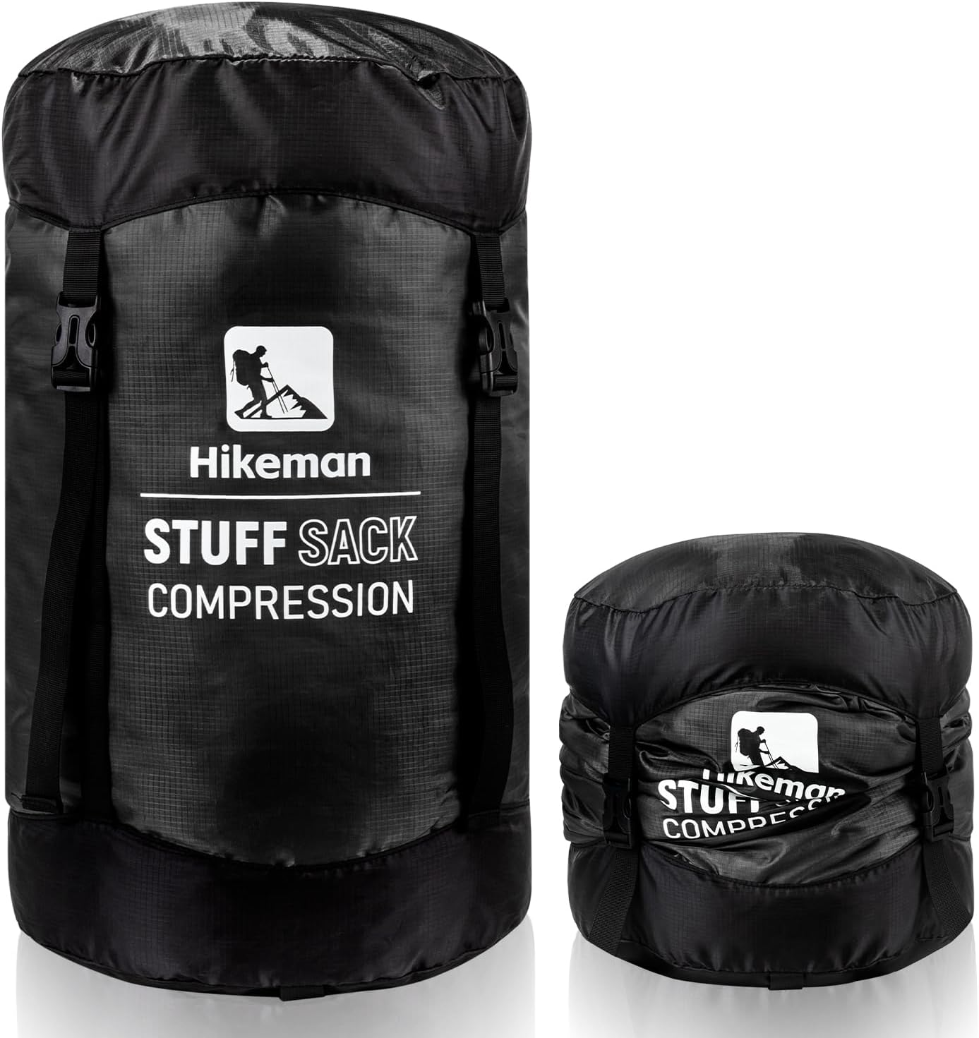 Saco compresión 12-53 L resistente agua para dormir acampar