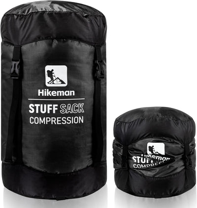 Saco compresión 12-53 L resistente agua para dormir acampar