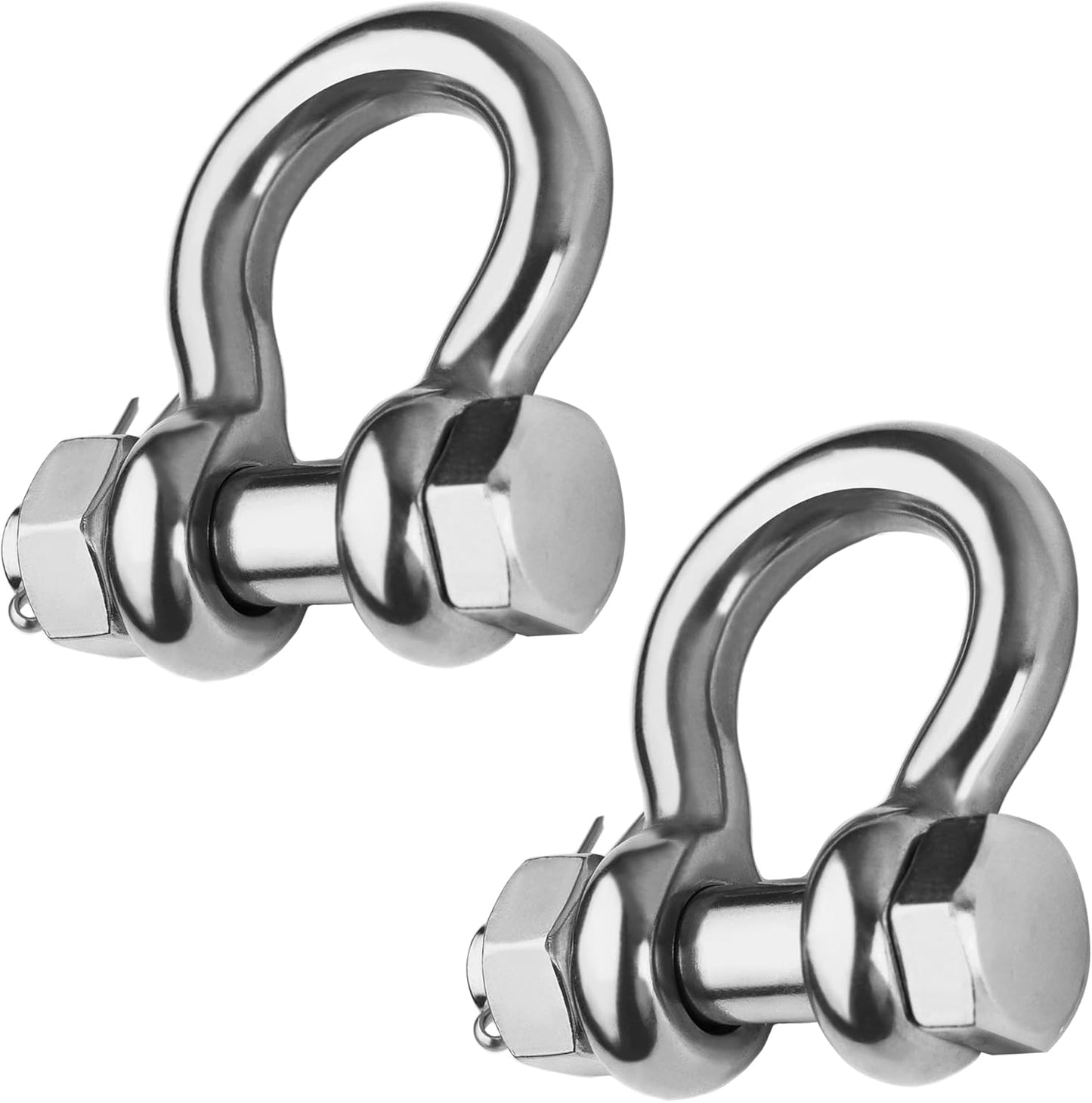 Grilletes anillo acero inox 1/4 5/16 3/8 1/2 grado marino