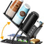 Soporte taza café 5 compartimentos ajustable 12-22oz