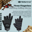 Guantes escalada palma acolchada dedos completos